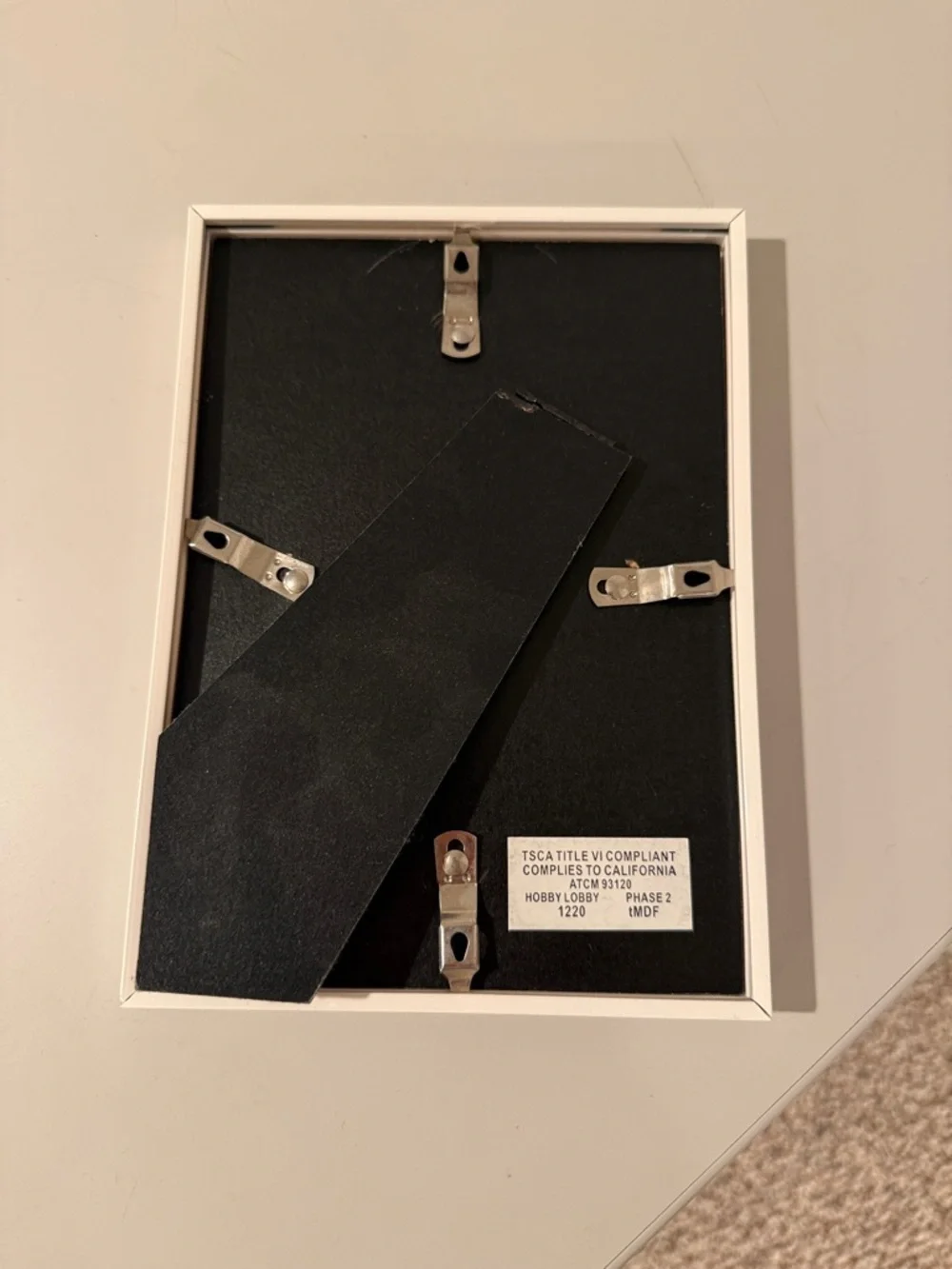 White Photo Frame